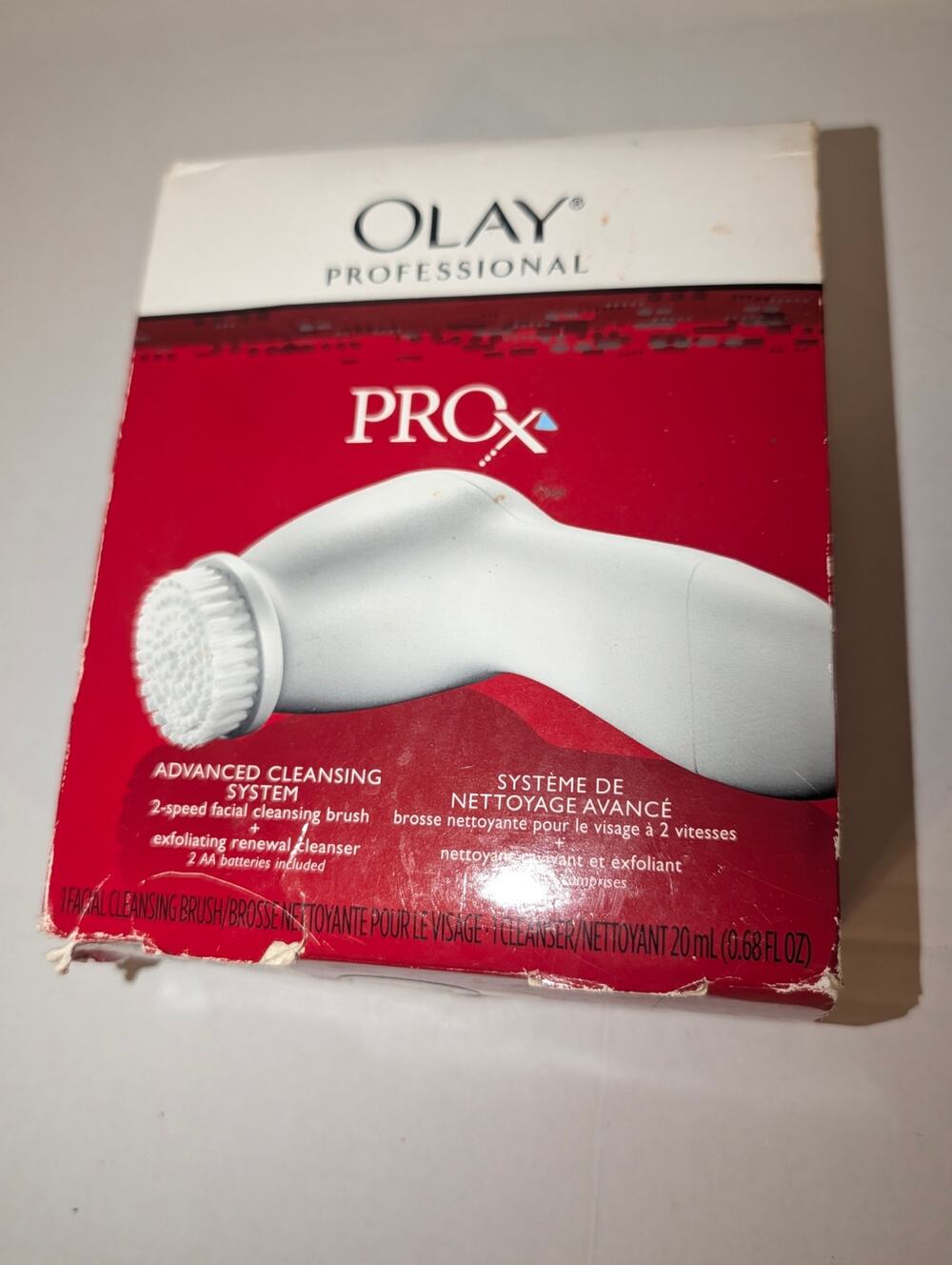 Olay Professional ProX Advanced Cleaning System 2 Speed Facial Brush  Cleans NIB
